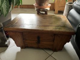 Table basse * Ancienne * En bois * Chine